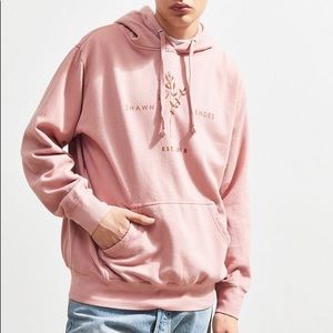 UO pink shawn mendes hoodie